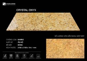 CRYSTAL ONYX