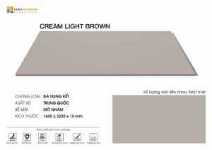 CREAM LIGHT BROWN