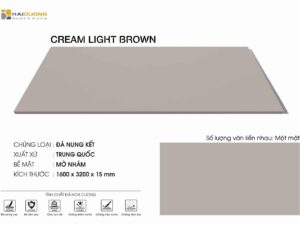 CREAM LIGHT BROWN