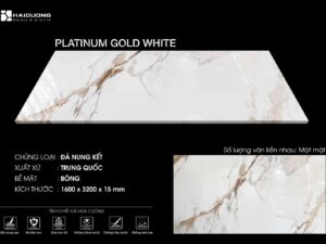 PLATINUM GOLD WHITE
