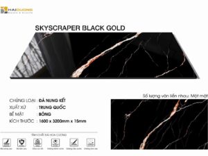 SKYSCRAPER BLACK GOLD