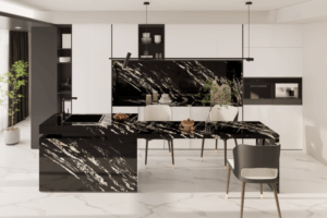 Đá ốp bếp BRAZILIAN BLACK GOLD