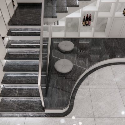 Đá lát cầu thang C. BLUE