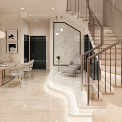 Đá lát cầu thang DAINO BEIGE