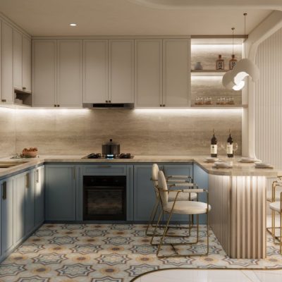 Đá ốp bếp FLO CAVE STONE