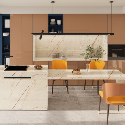 Đá ốp bếp ROSA LIGHT