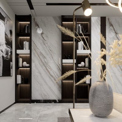 Đá ốp tường VOLAKAS WHITE