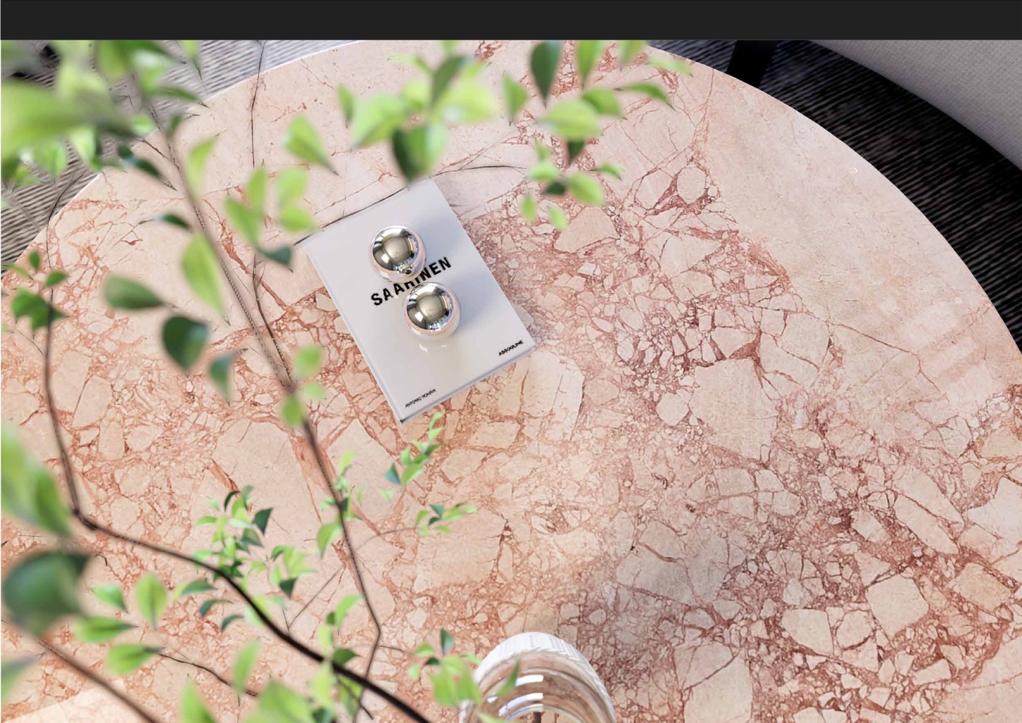 Cận cảnh vân đá tự nhiên độc bản của đá Bvlgari Pink