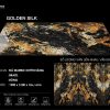 Đá Marble xuyên sáng Golden Silk nhập khẩu Brazil