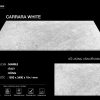 CARRARA WHITE - Đá Marble trắng vân xám cao cấp