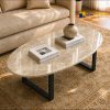 Mặt bàn sofa Elip Cream Light M2 được chế tác từ đá tự nhiên cao cấp với sắc kem nhẹ nhàng, đường vân tinh tế. Mang lại vẻ đẹp sang trọng, đẳng cấp cho phòng khách.