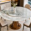 Mặt Bàn Ăn 2 Tầng Bằng Đá Marble IRELAND GREEN
