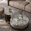 Mặt Bàn Sofa Tròn M2 ALASKA WHITE