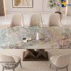 Mặt Bàn Ăn Bằng Đá Marble AURORA BEIGE